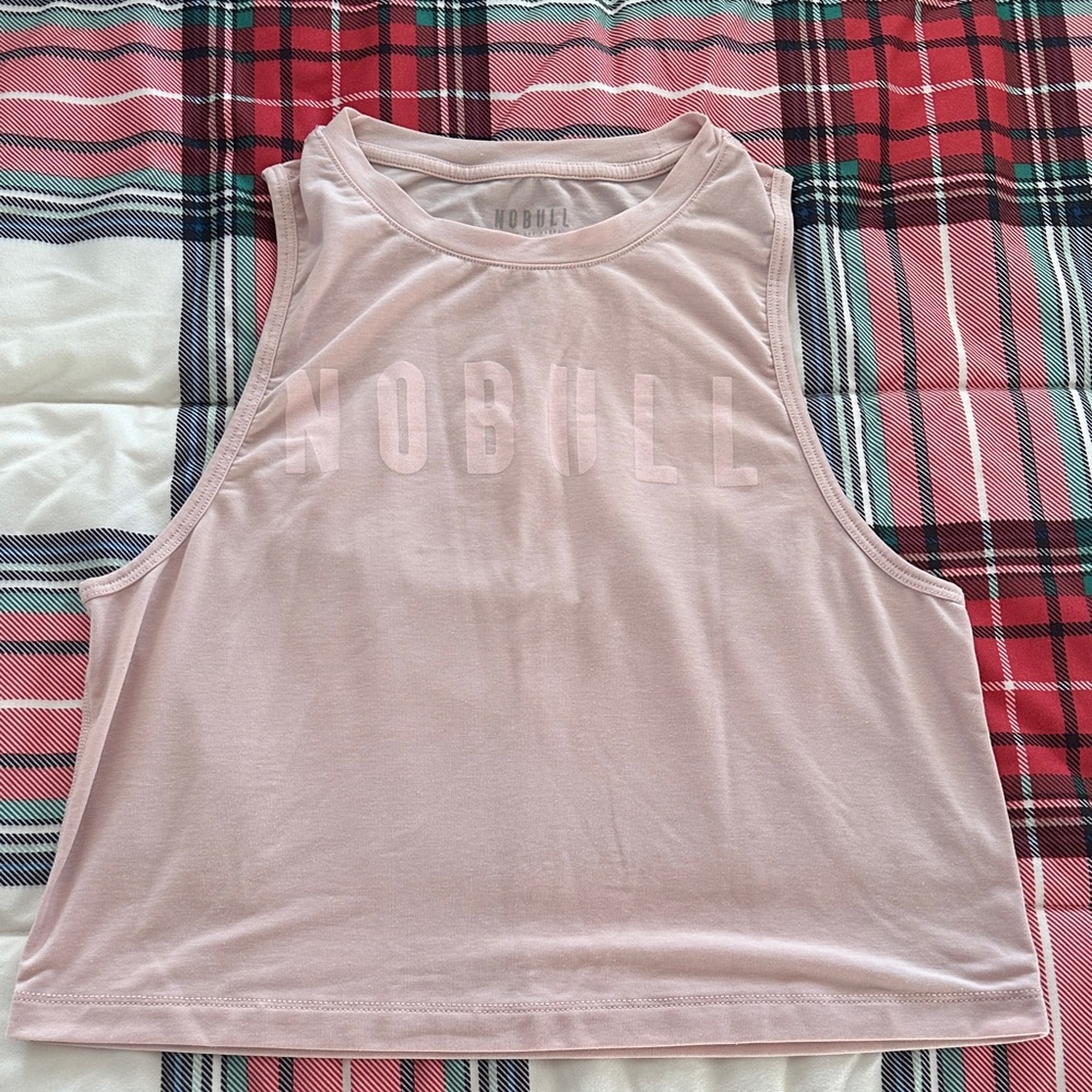 NOBULL Women's Light Pink Muscle Tee